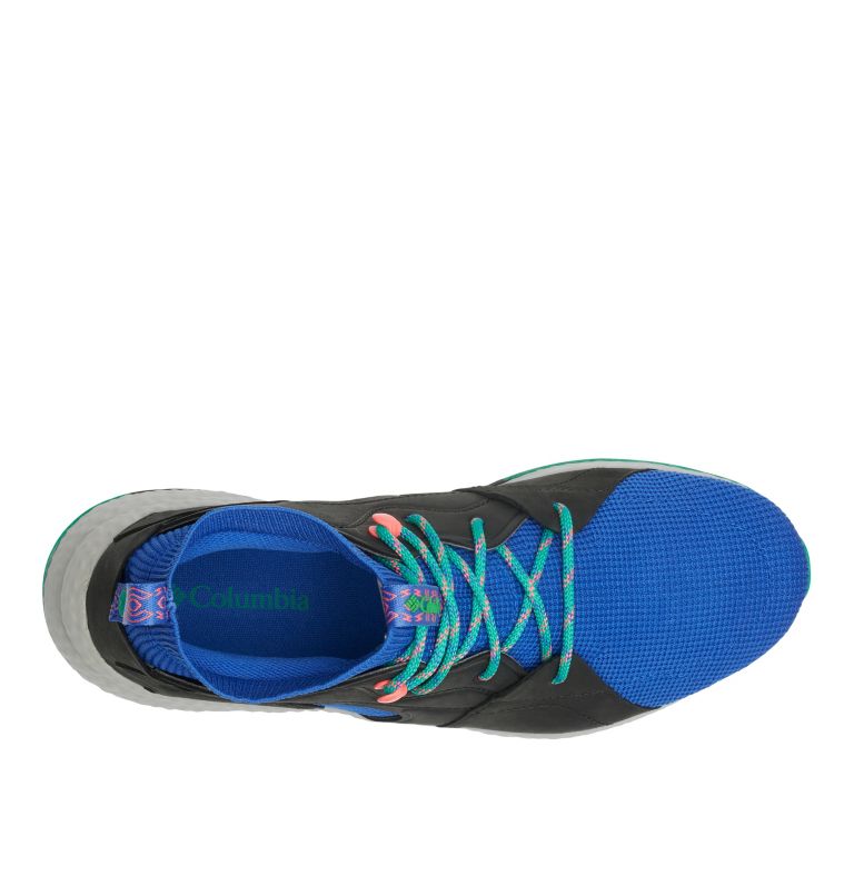 Men's SH/FT OutDry Mid Shoe, Color: Lapis Blue, Emerald Green, image 3