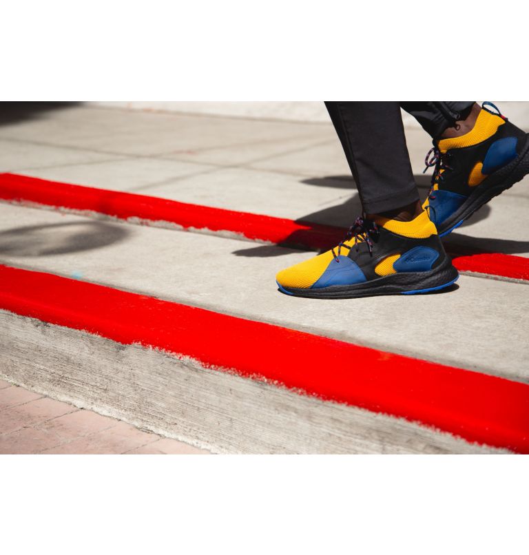 SH/FT OutDry Mid Schuh für Herren, Color: Golden Yellow, Blue, image 13