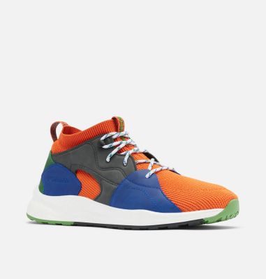 Men's SH/FT OutDry&trade; Mid Shoe SH/FT&trade; OUTDRY&trade; MID | 049 | 11, Tangy Orange, Clean Green, 3/4 front