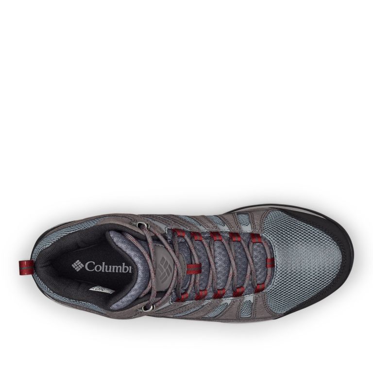 Thumbnail: Redmond V2 Mid Waterproof Shoe, Color: Graphite, Red Jasper, image 3