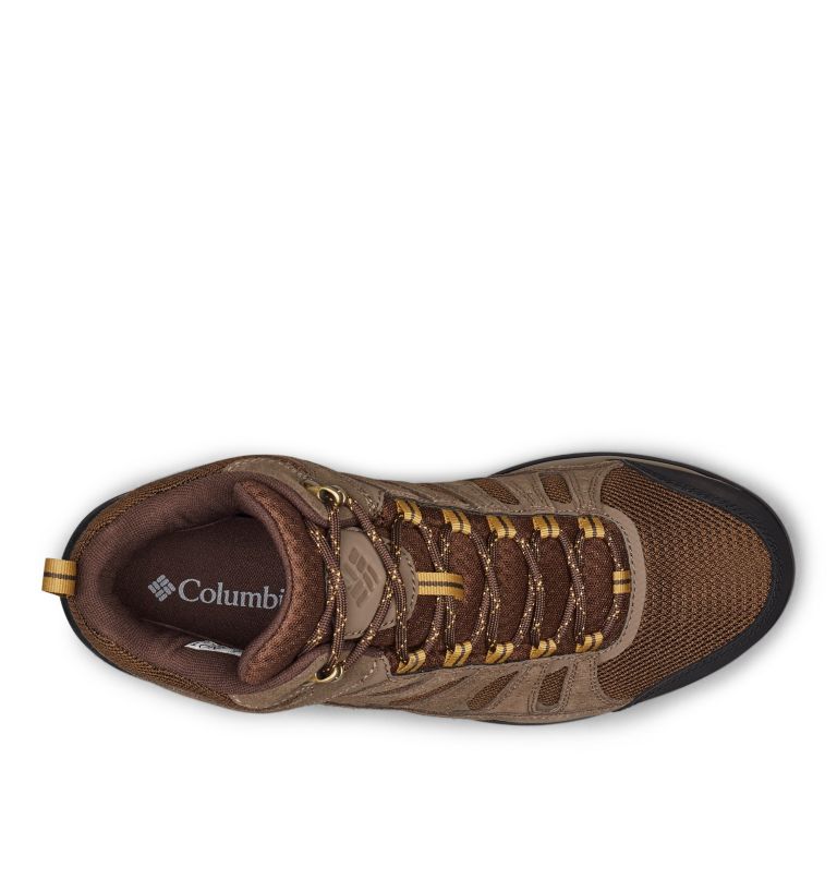 Mens' Redmond V2 Mid Waterproof Shoe, Color: Cordovan, Baker, image 3