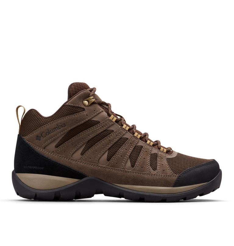 Men's Redmond V2 Mid Waterproof Shoe - Wide, Color: Cordovan, Baker, image 1