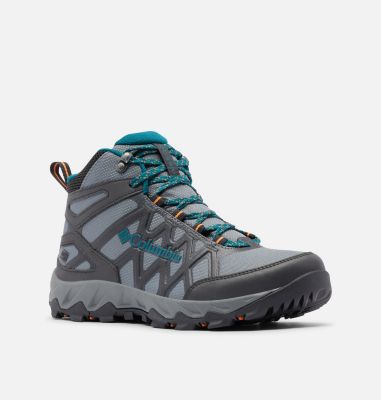 Women's Peakfreak X2 Mid OutDry&trade; Boot PEAKFREAK&trade; X2 MID OUTDRY&trade; | 033 | 5, Ti Grey Steel, Deep Wave, 3/4 front