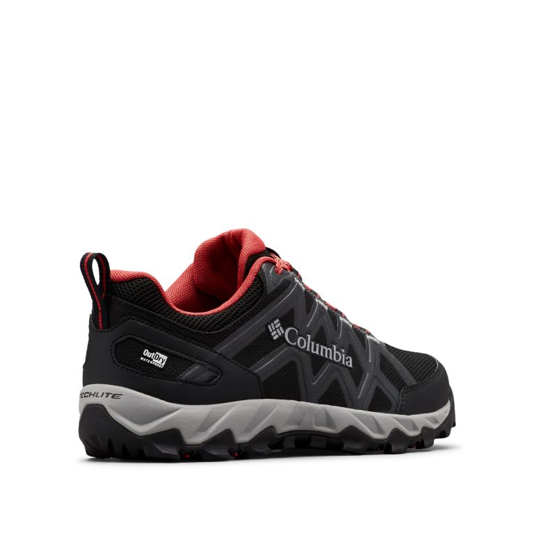 Women's Peakfreak X2 OutDry Walking Shoe, Color: Black, Daredevil, image 9