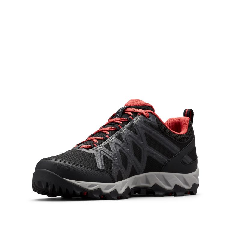 Women's Peakfreak X2 OutDry Walking Shoe, Color: Black, Daredevil, image 6