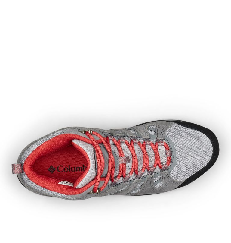 Thumbnail: Women's Redmond V2 Mid Waterproof Shoe, Color: Steam, Daredevil, image 3