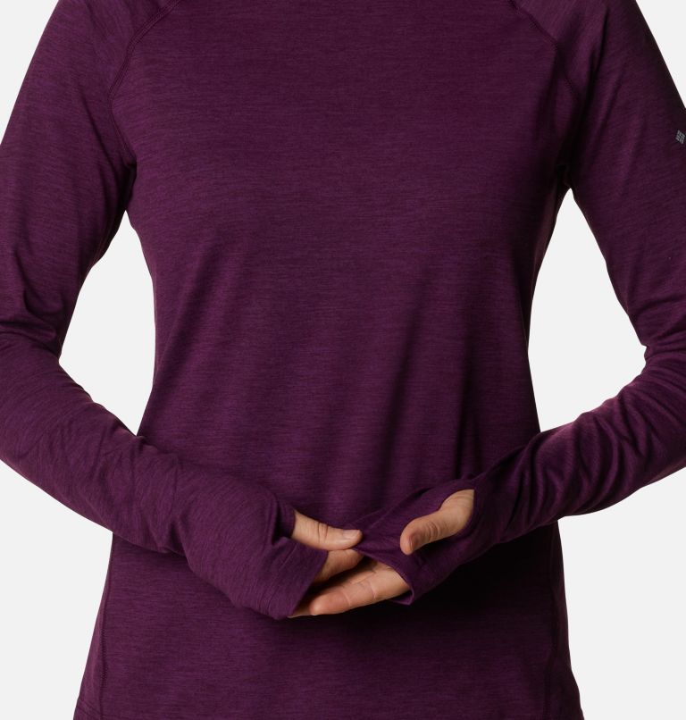 Women's Bryce Canyon II Turtleneck, Color: Plum Heather, image 5