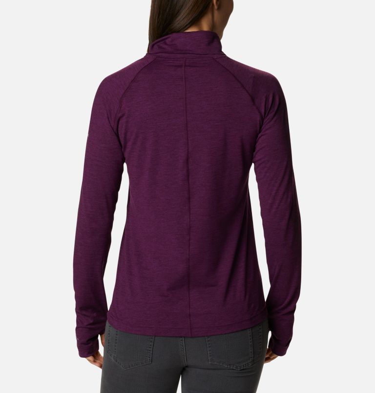 Women's Bryce Canyon II Turtleneck, Color: Plum Heather, image 2