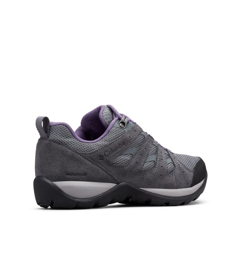 Women's Redmond V2 Waterproof Shoe, Color: Ti Grey Steel, Plum Purple, image 9