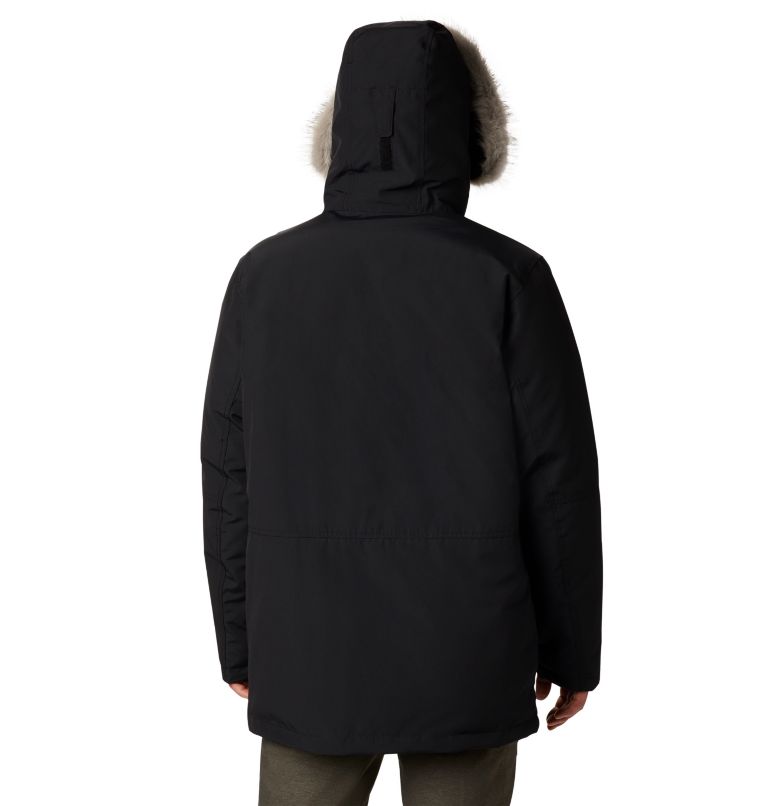 Men's Marquam Peak Parka, Color: Black, image 2