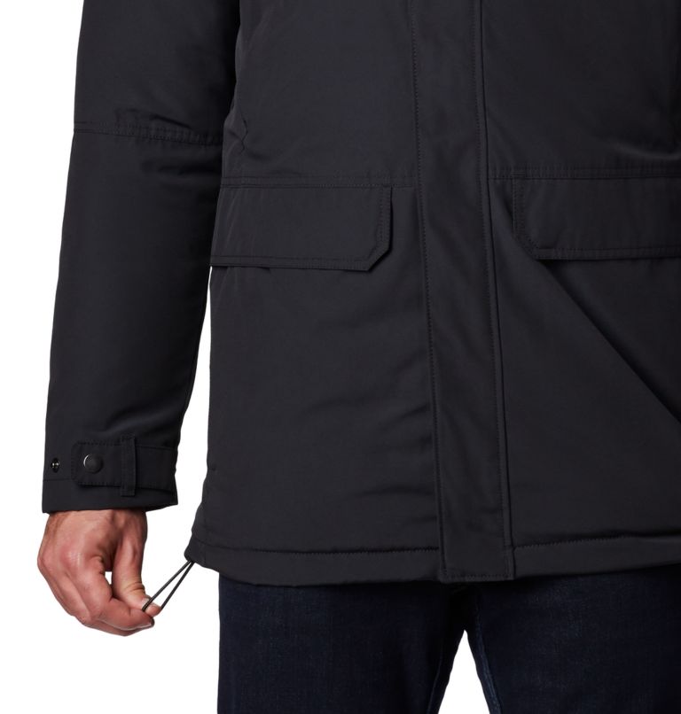 Men's Marquam Peak Parka, Color: Black, image 6