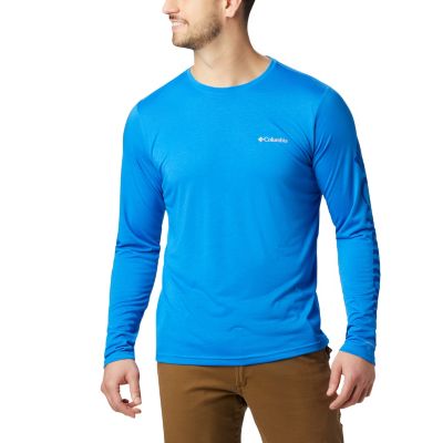 Men's Miller Valley&trade; Long Sleeve T-shirt Miller Valley&trade; Long Sleeve Gra | 463 | L, Azure Blue, Azul, back