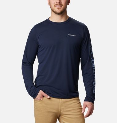 Men's Miller Valley&trade; Long Sleeve T-shirt Miller Valley&trade; Long Sleeve Graphic Tee | 010 | L, Collegiate Navy, back