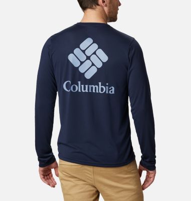 Men's Miller Valley&trade; Long Sleeve T-shirt Miller Valley&trade; Long Sleeve Graphic Tee | 010 | L, Collegiate Navy, front
