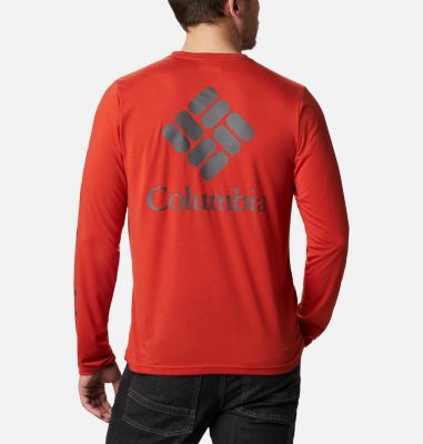 Men's Miller Valley&trade; Long Sleeve T-shirt Miller Valley&trade; Long Sleeve Graphic Tee | 010 | L, Flame, Shark, front