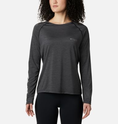 Women's Trinity Trail II Long Sleeve Shirt Trinity Trail&trade; II Long Sleeve | 010 | XS, Black, front