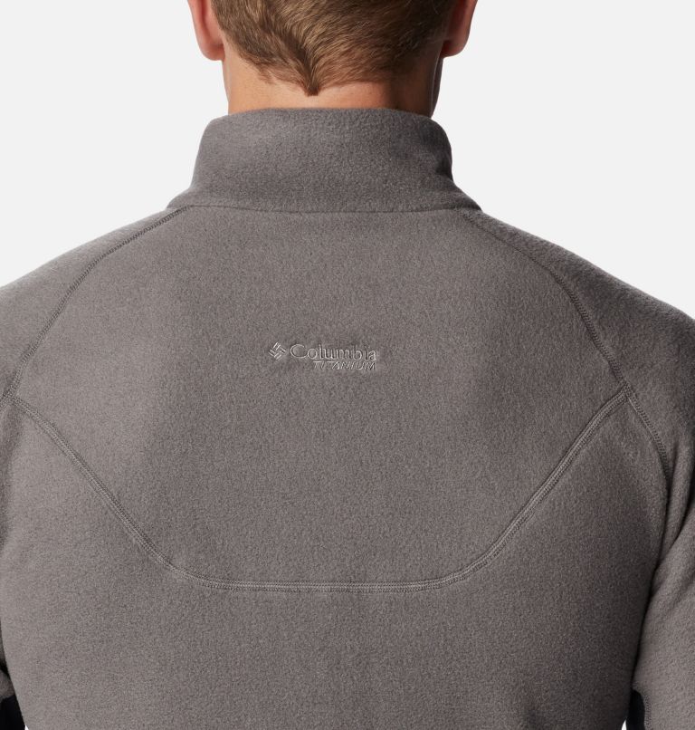 Men's Titan Pass 2.0 II Fleece Jacket, Color: City Grey, Black, image 6