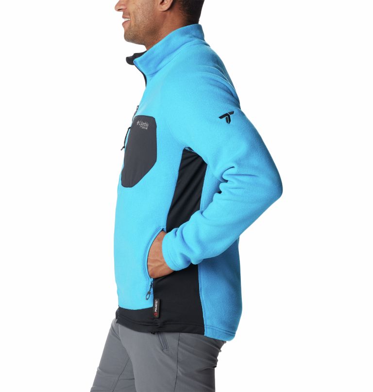 Titan Pass 2.0 II Fleece | 491 | XL, Color: Compass Blue, Black, image 3
