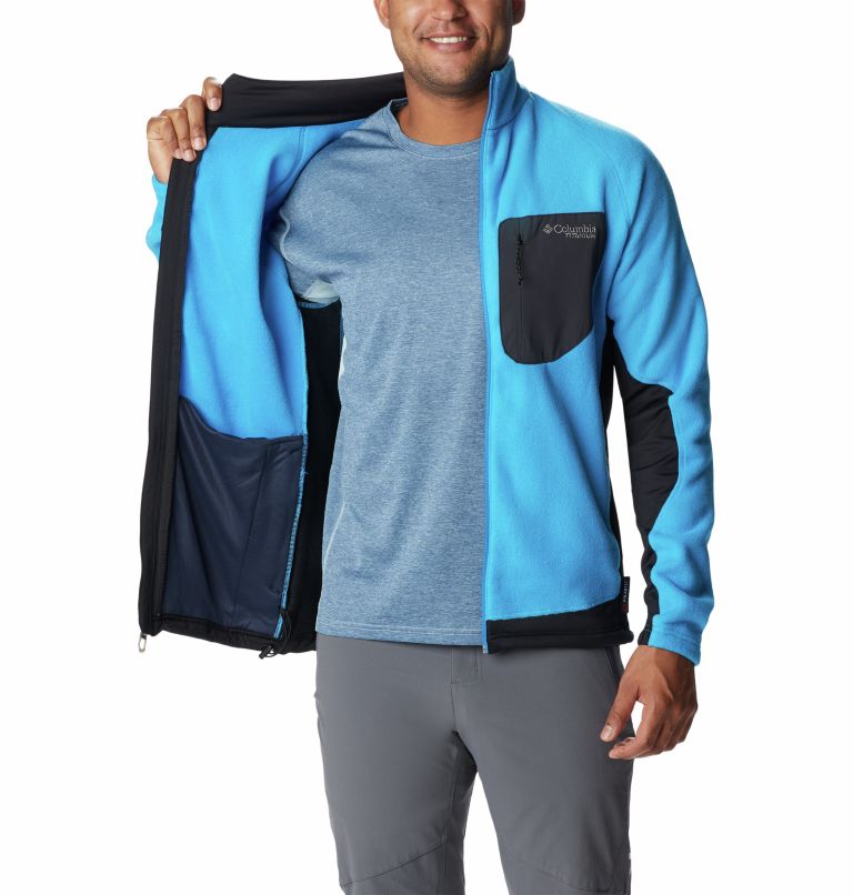 Titan Pass 2.0 II Fleece | 491 | XL, Color: Compass Blue, Black, image 5