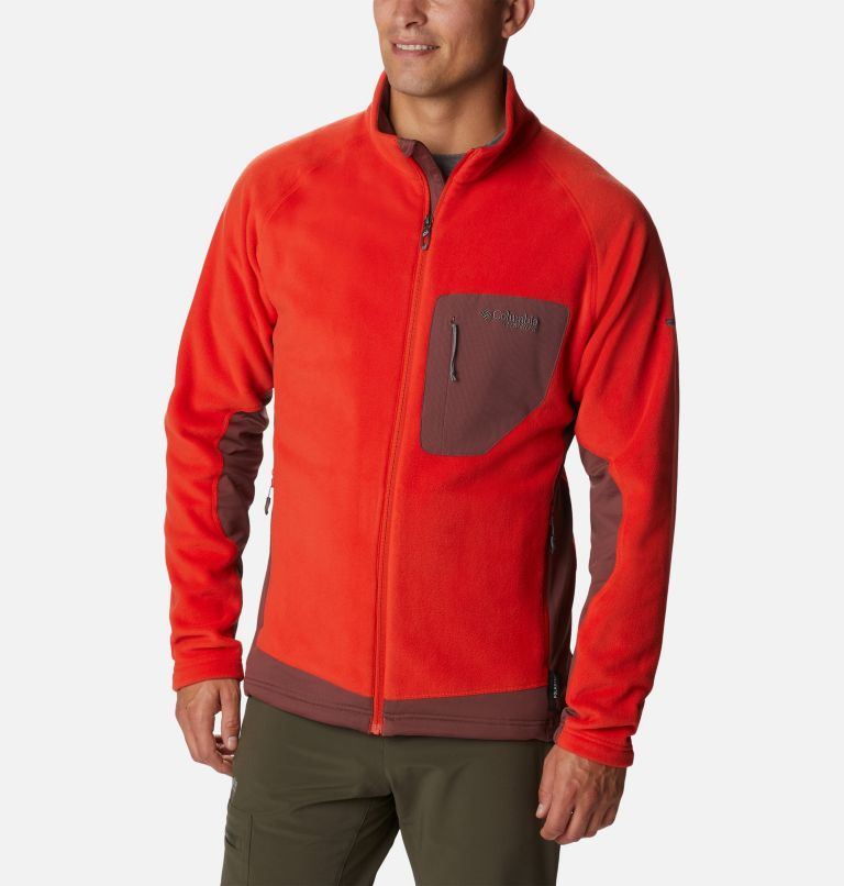 Men's Titan Pass 2.0 II Fleece Jacket, Color: Spicy, Light Raisin, image 1