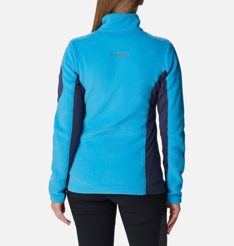 Thumbnail: Women's Titan Pass 2.0 II Full Zip Fleece Jacket, Color: Blue Chill, Nocturnal, image 2