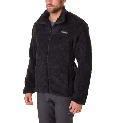 Men's Winter Pass Fleece Full-Zip Jacket Winter Pass&trade; Fleece Full Zip | 522 | L, Black, front