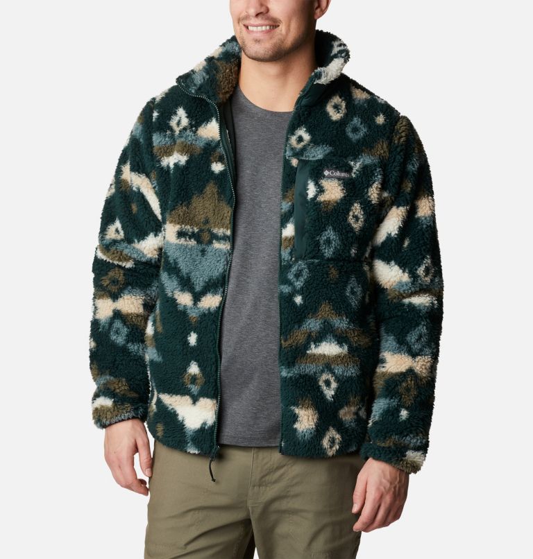 Men's Winter Pass™ Printed Fleece Jacket Columbia Sportswear
