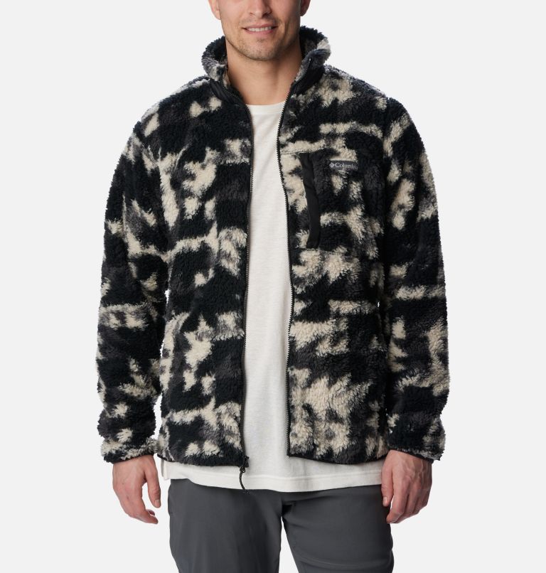 Mens fleece 2025 sherpa jacket