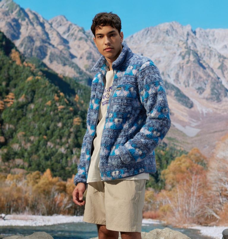 Columbia winter pass print fleece full zip hot sale