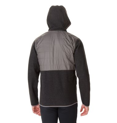 Veste Polaire Hybride &Agrave; Capuche Panorama&trade; Homme Panorama&trade; Full Zip Hoodie | 030 | M, Charcoal, back