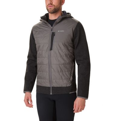 Veste Polaire Hybride &Agrave; Capuche Panorama&trade; Homme Panorama&trade; Full Zip Hoodie | 030 | M, Charcoal, front