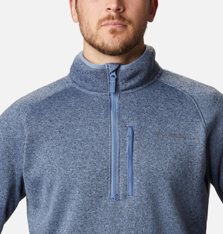 Canyon Point Fleece 1/2 Zip | 449 | S, Color: Bluestone, image 4