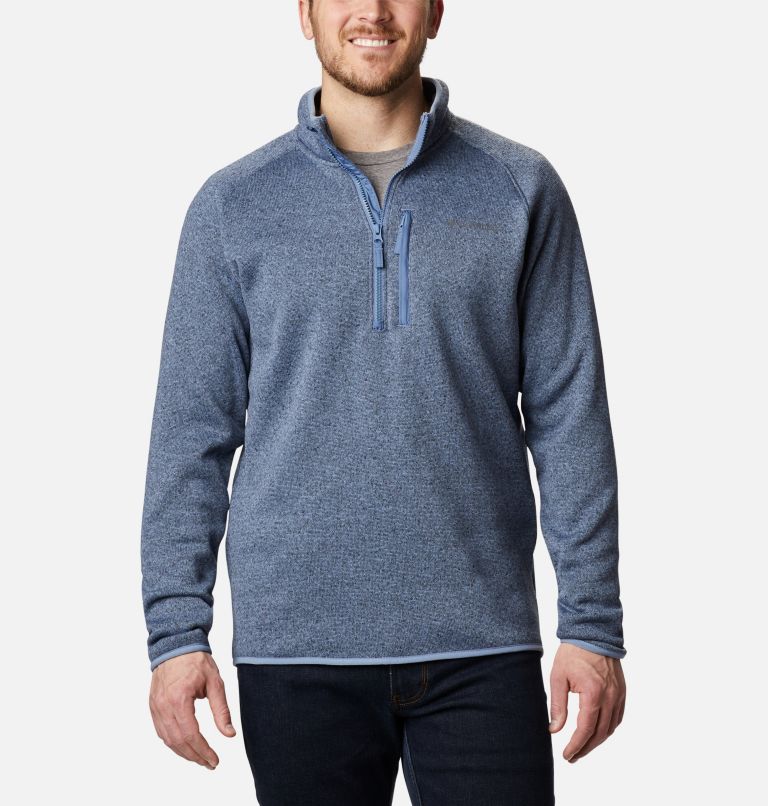 Canyon Point Fleece 1/2 Zip | 449 | S, Color: Bluestone, image 1