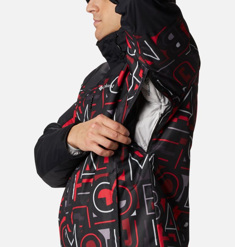 Manteau Interchange Whirlibird IV pour homme, Color: Black Multi Typo, Black, image 5