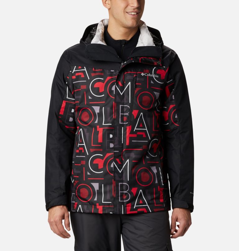 Manteau Interchange Whirlibird IV pour homme, Color: Black Multi Typo, Black, image 1
