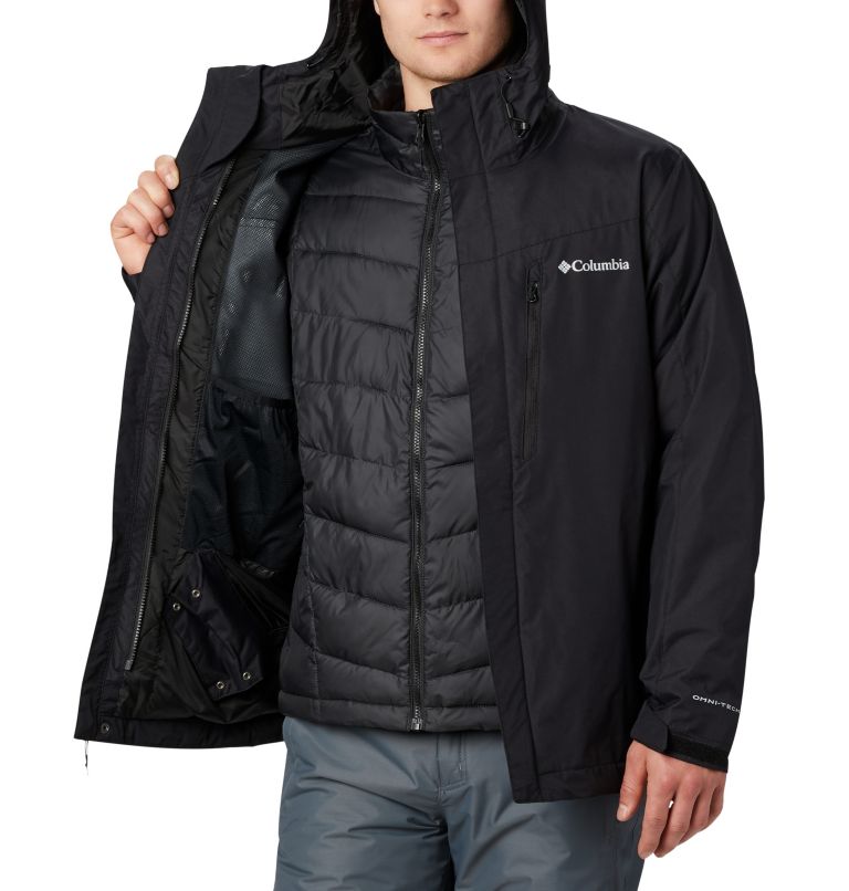 Thumbnail: Men's Whirlibird IV Interchange Jacket, Color: Black, image 8