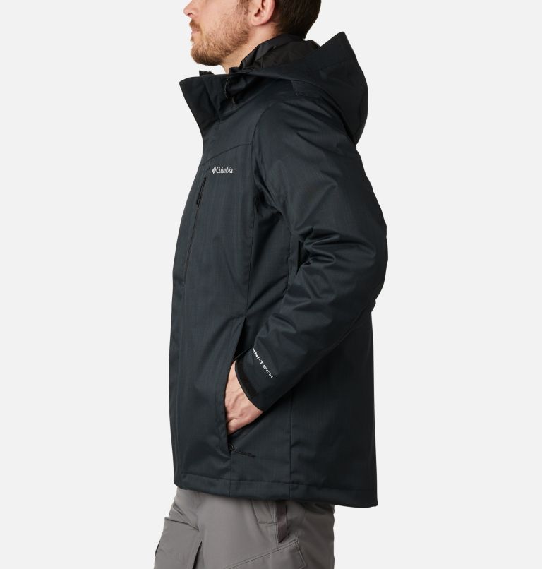 Men's Whirlibird IV Interchange Jacket, Color: Black Melange, image 3