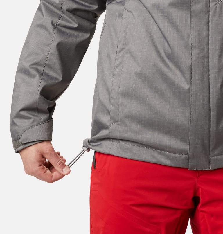 Thumbnail: Men's Whirlibird IV Interchange Jacket, Color: City Grey Melange, image 8