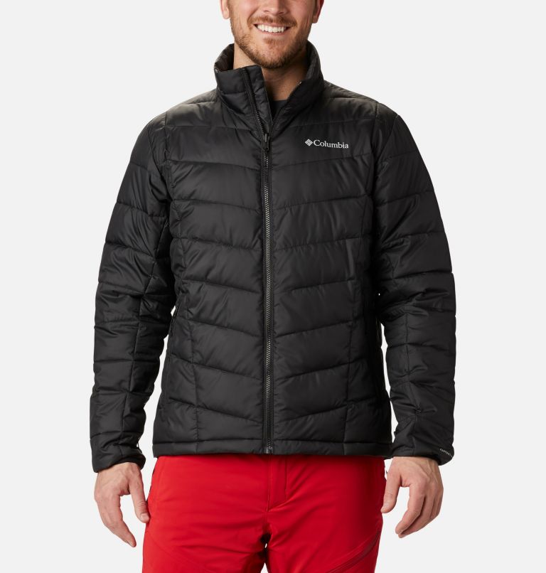 Men's Whirlibird IV Interchange Jacket, Color: White Typo, Black, image 10