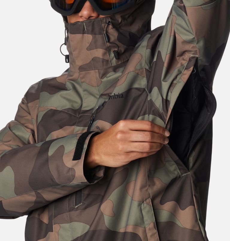 Thumbnail: Men's Whirlibird IV Interchange Jacket, Color: Cypress Mod Camo Print, image 8