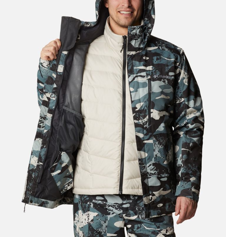Thumbnail: Men's Whirlibird IV Interchange Jacket, Color: Metal Geoglacial Print, image 5