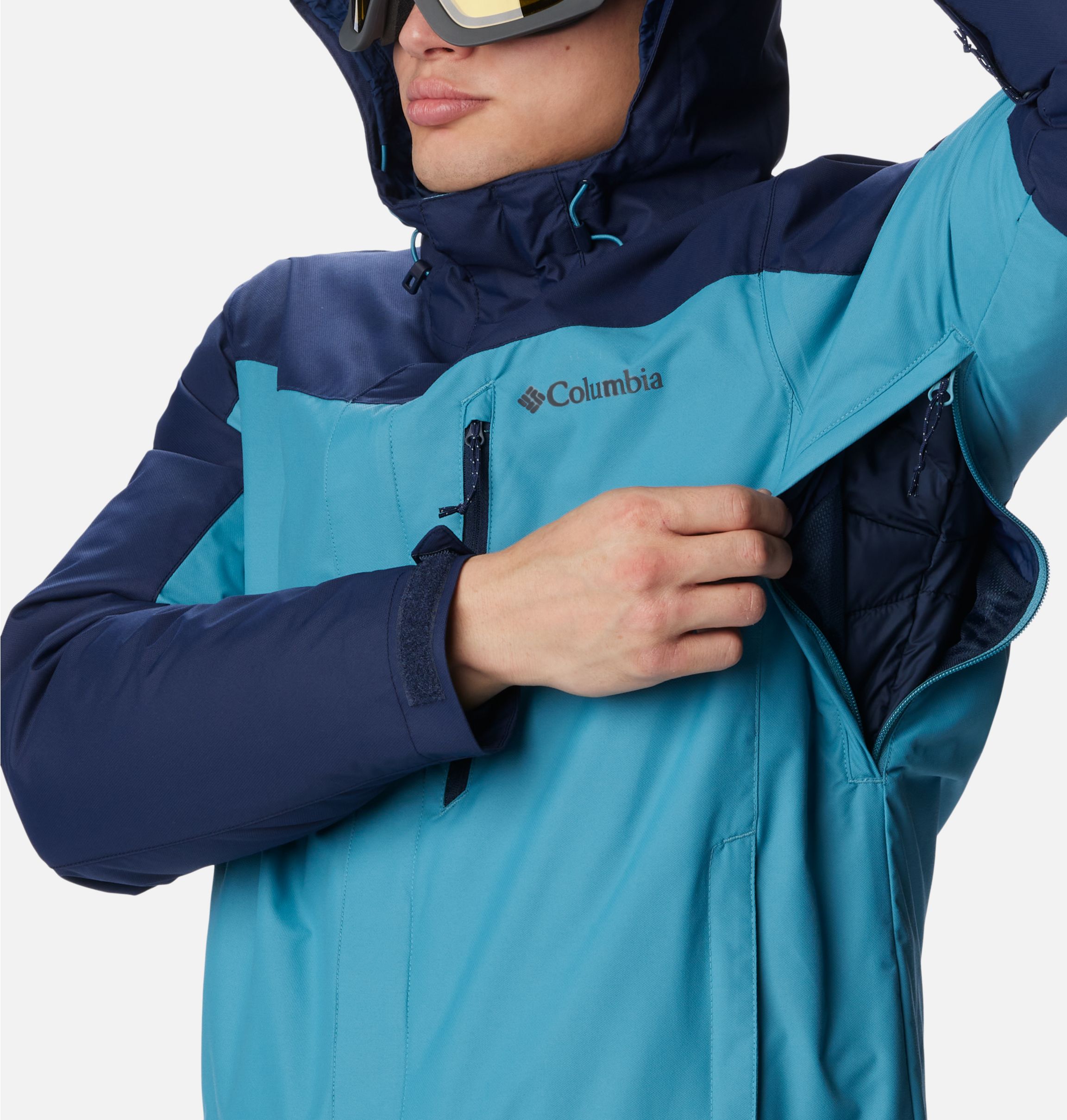 Columbia sportswear men's hot sale whirlibird interchange jacket