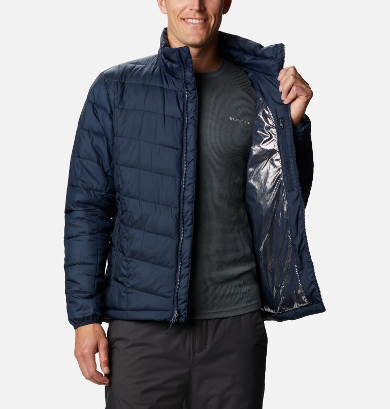 Men's Whirlibird IV Interchange Jacket, Color: Bright Indigo, Collegiate Navy, image 11