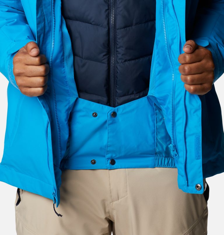 Thumbnail: Men's Whirlibird IV Interchange Jacket - Tall, Color: Compass Blue, image 11