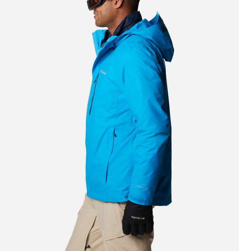 Manteau Interchange Whirlibird IV pour homme, Color: Compass Blue, image 3