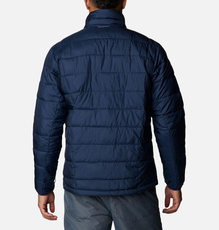 Men's Whirlibird IV Interchange Jacket, Color: Compass Blue Lookup Print, image 13