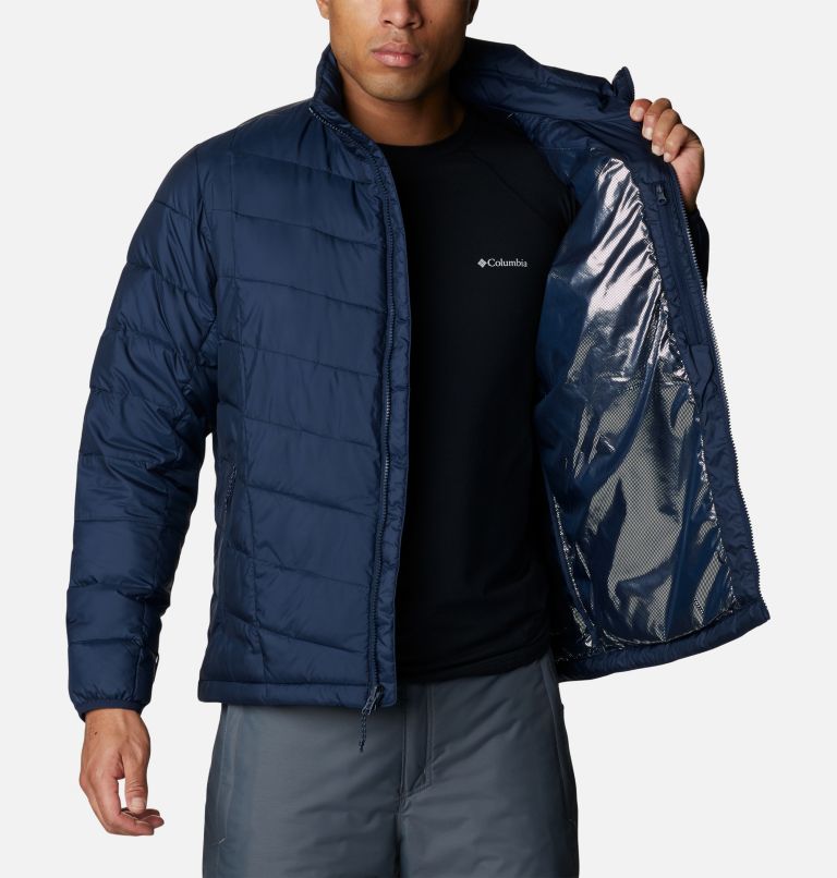 Men's Whirlibird IV Interchange Jacket, Color: Compass Blue Lookup Print, image 14
