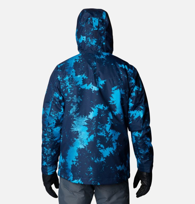 Men's Whirlibird IV Interchange Jacket, Color: Compass Blue Lookup Print, image 2
