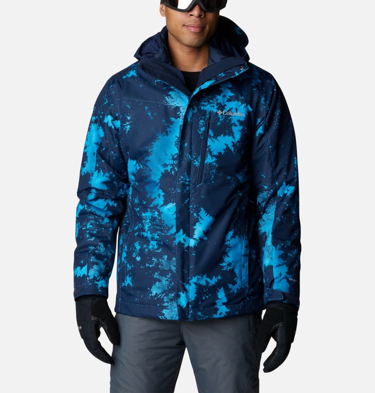 Thumbnail: Men's Whirlibird IV Interchange Jacket, Color: Compass Blue Lookup Print, image 1