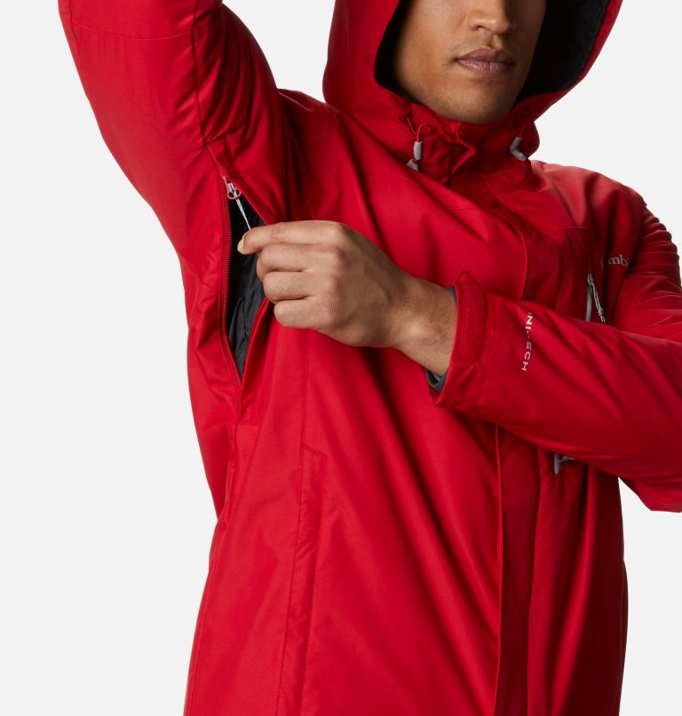 Manteau Interchange Whirlibird IV pour homme, Color: Mountain Red